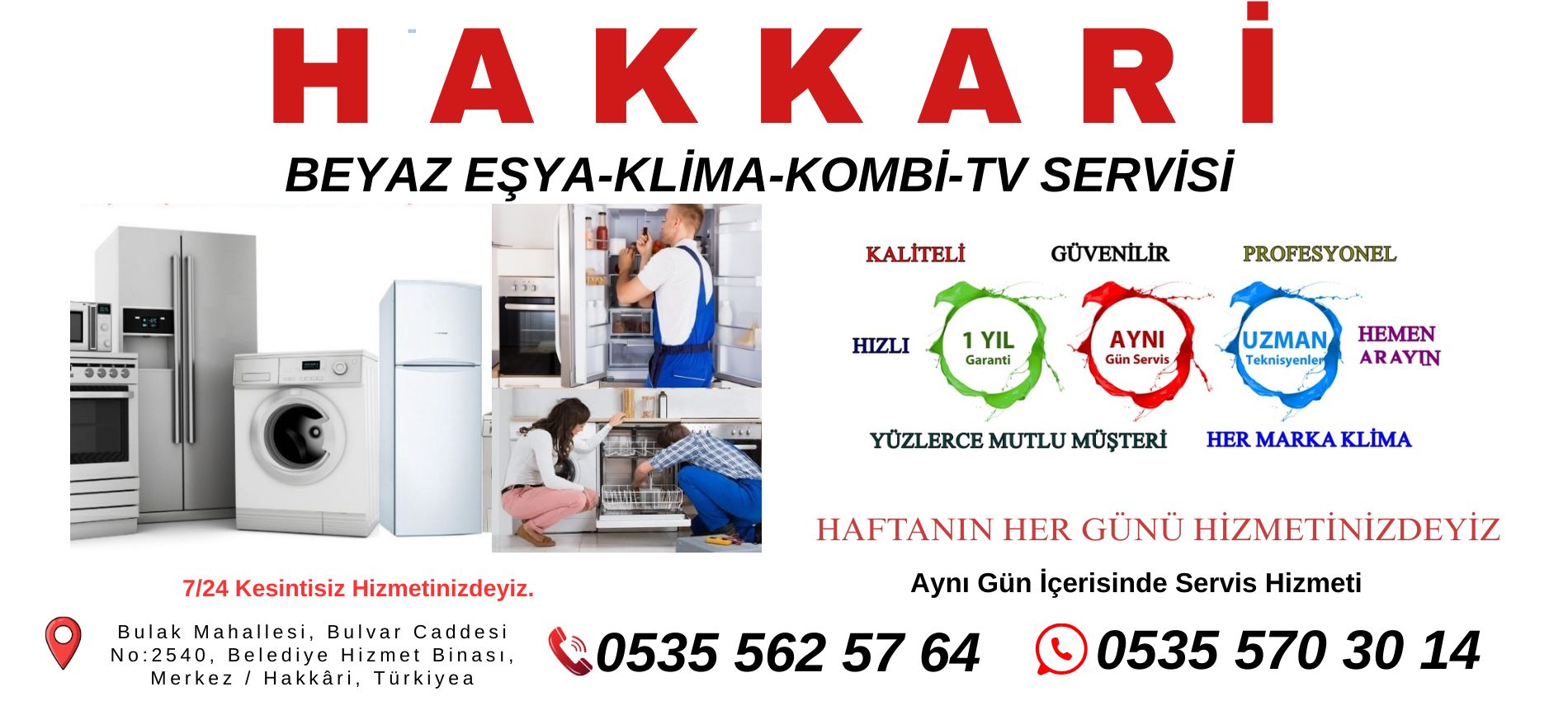Hakkâri Beyaz Eşya